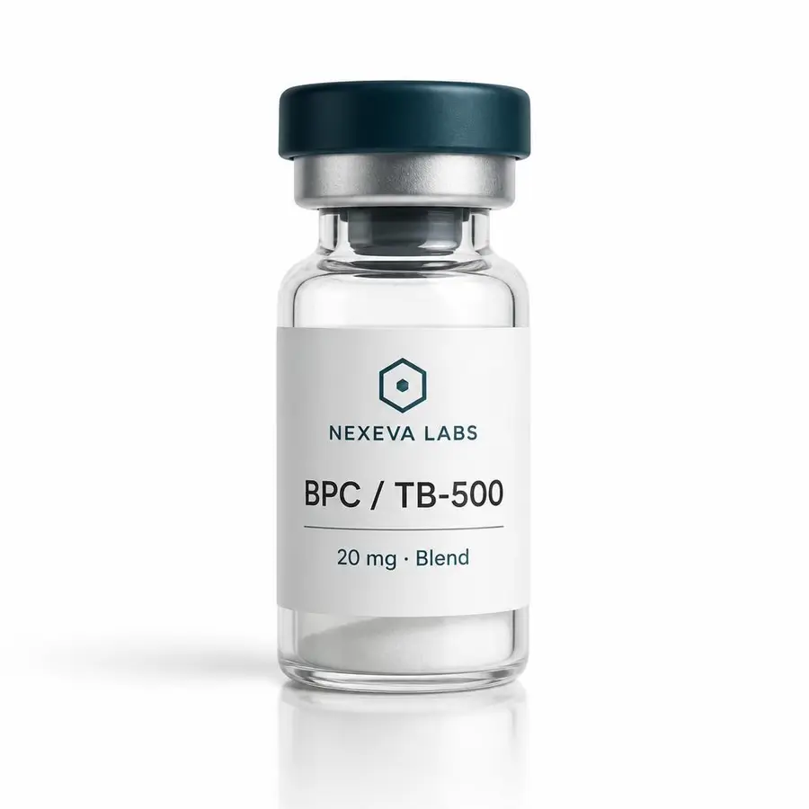 BPC / TB-500 Blend research peptide vial