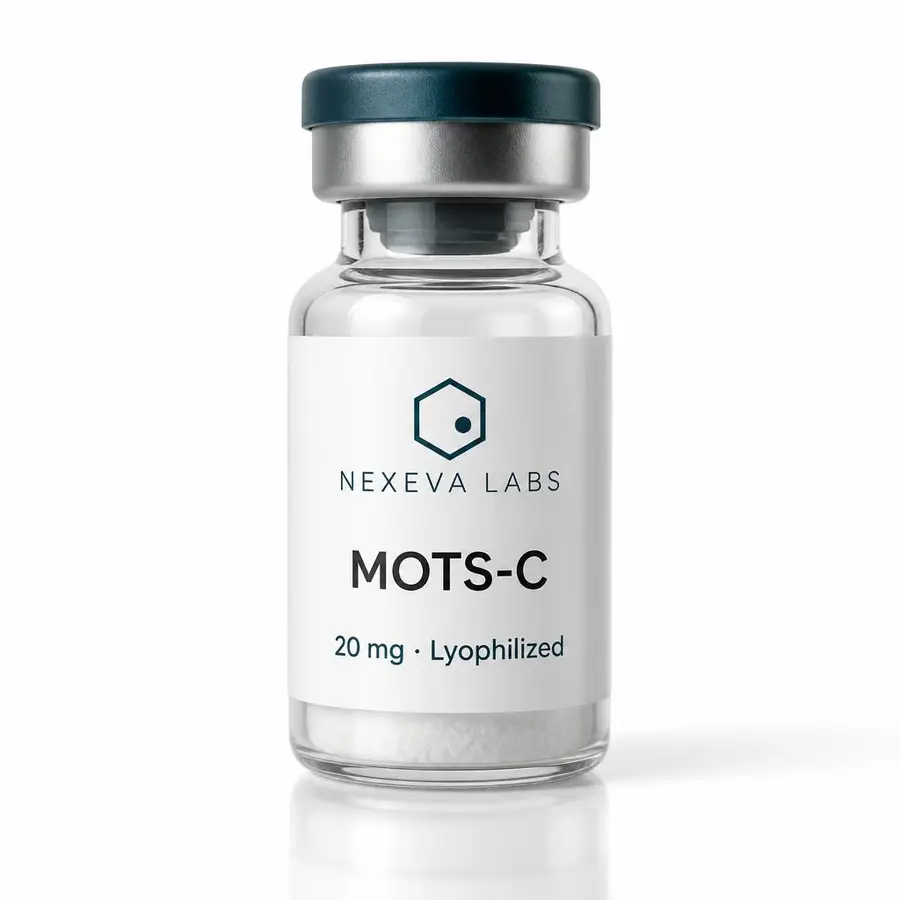 MOTS-c research peptide vial