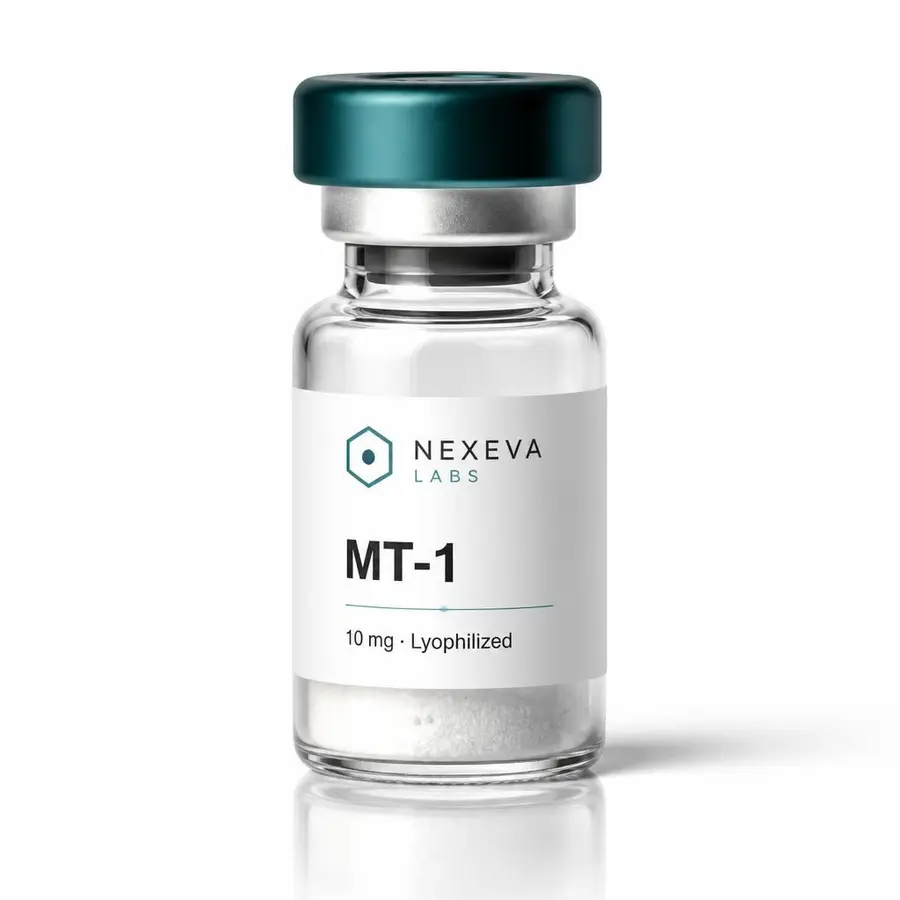 MT-1 research peptide vial