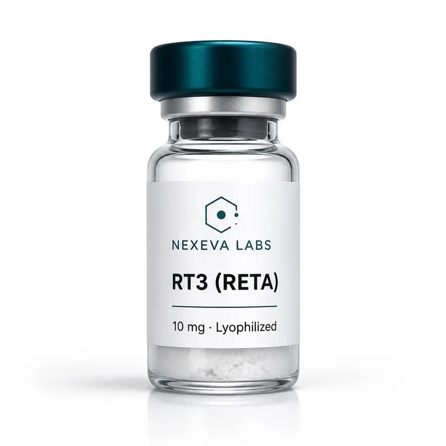RT3 (Reta) research peptide vial